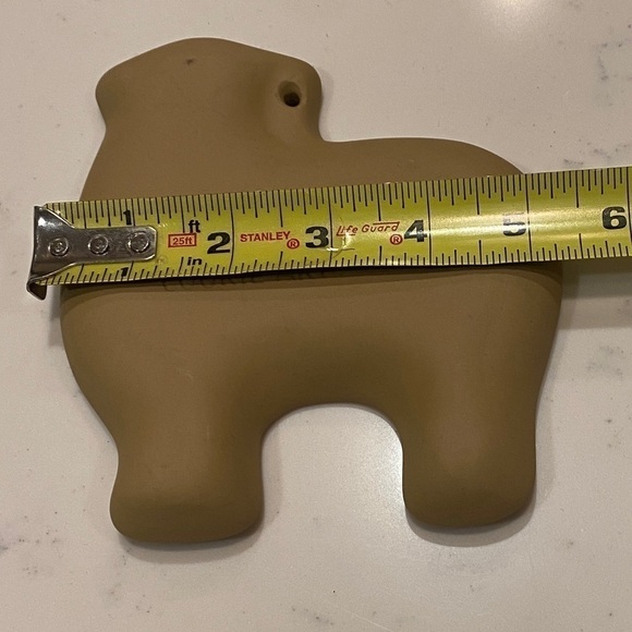 Vintage Brown Bag Cookie Art Mold Wooly Lamb 1985 Retired Adorable Sheep - Picture 6 of 7